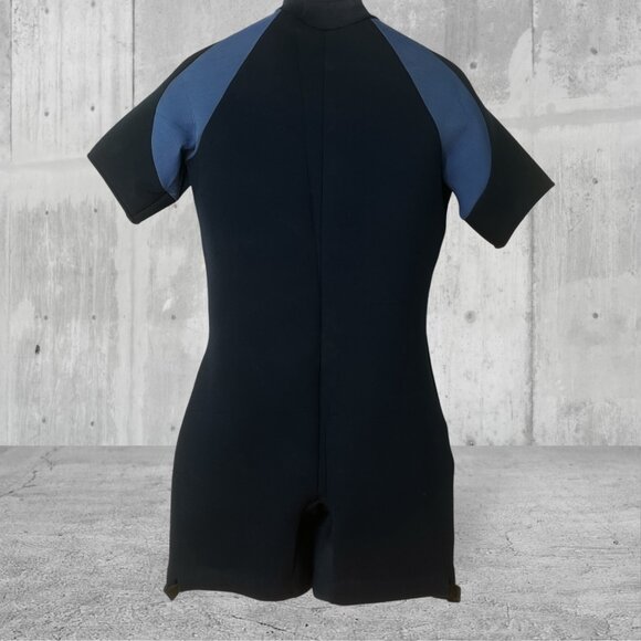 Dual Exposure Wetsuit Large 3mm Neoprene Core Scuba Diving Half Suit Front Zip - Picture 5 of 8